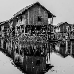 Inle Lake house myanmar - Magali Carbone photo