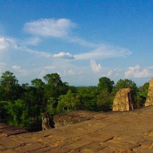 View from Angkor cambodia - Magali Carbone photo