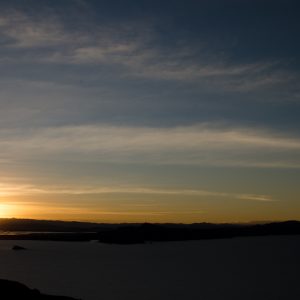 Sunset Amantani Island - Magali Carbone photo