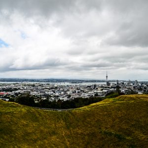 Threatening sky above Auckland New-Zealand - MagCarbone photo