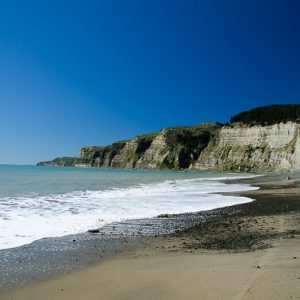 Cliff Cape Kidnappers New-Zealand - MagCarbone photo