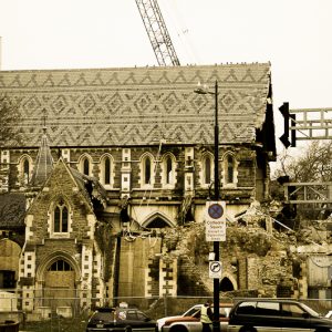 Christchurch's church New-Zealand - MagCarbone photo