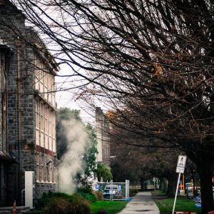 Smoke in Christchurch New-Zealand - MagCarbone photo