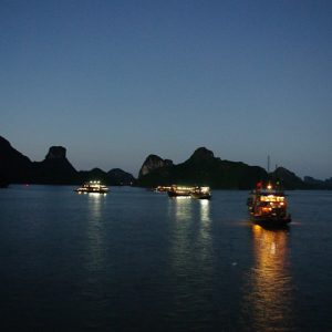 Night on Halong Bay - Magali Carbone photo