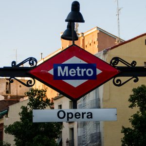 opera subway madrid spain - MagCarbone photo