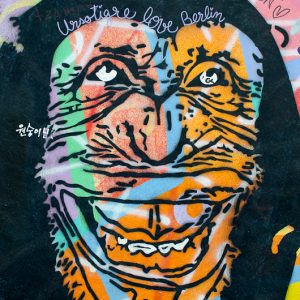 Berlin Wall monkey - Magali Carbone photo