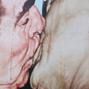 Vrubel kiss on Berlin Wall - Magali Carbone photo