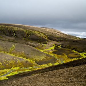 Natural fluorescence landmannalaugar - MagCarbone photo