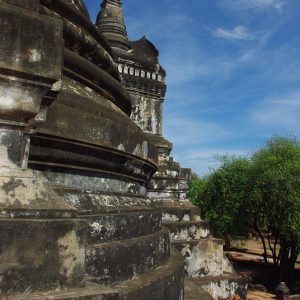 Temple closeup Ayutthaya Thailand - MagCarbone photo